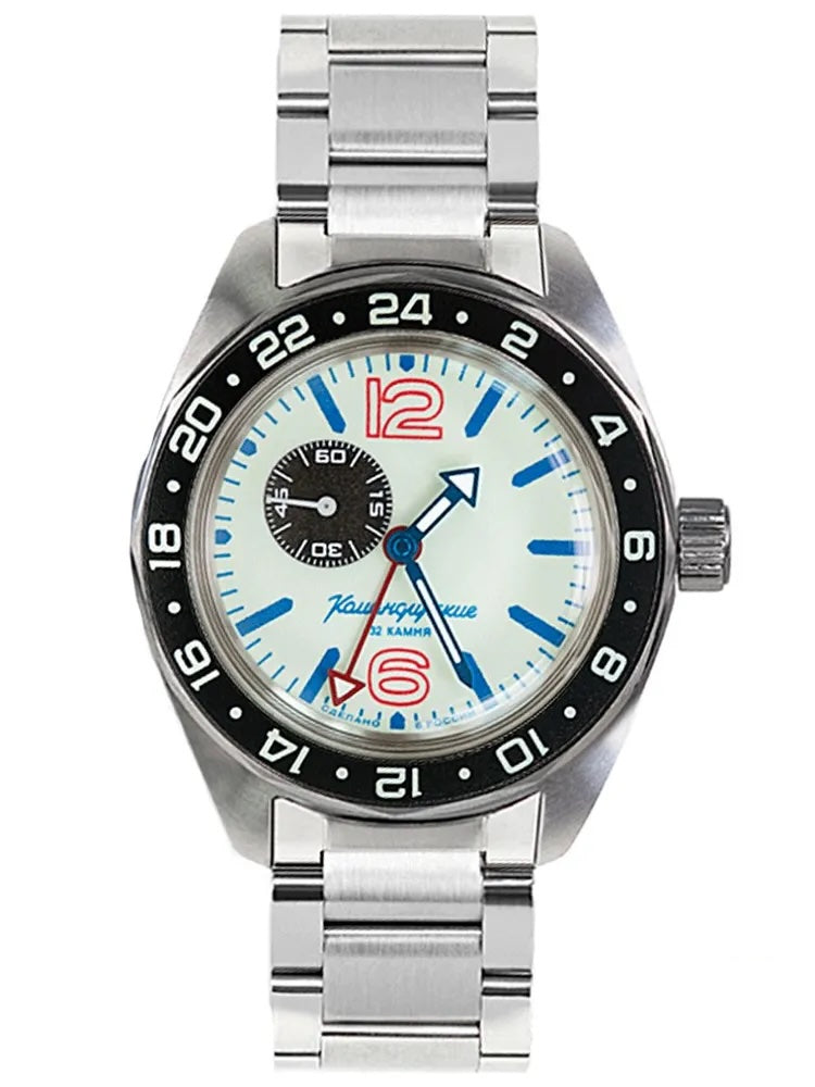 Vostok Komandirskie 03098A GMT Watch