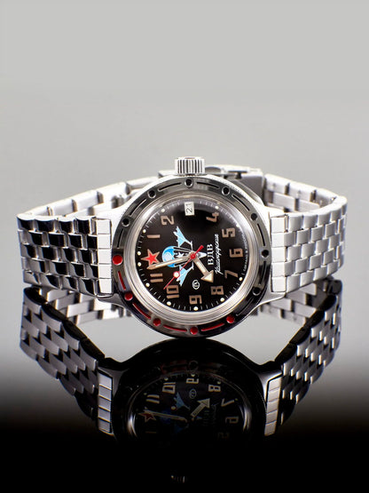 Vostok Amphibia 420288 VDV Airborne Troops Watch| Scuabadudestore