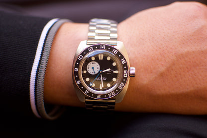 Vostok Amphibia 17037B GMT Batman Watch | Scubadudestore