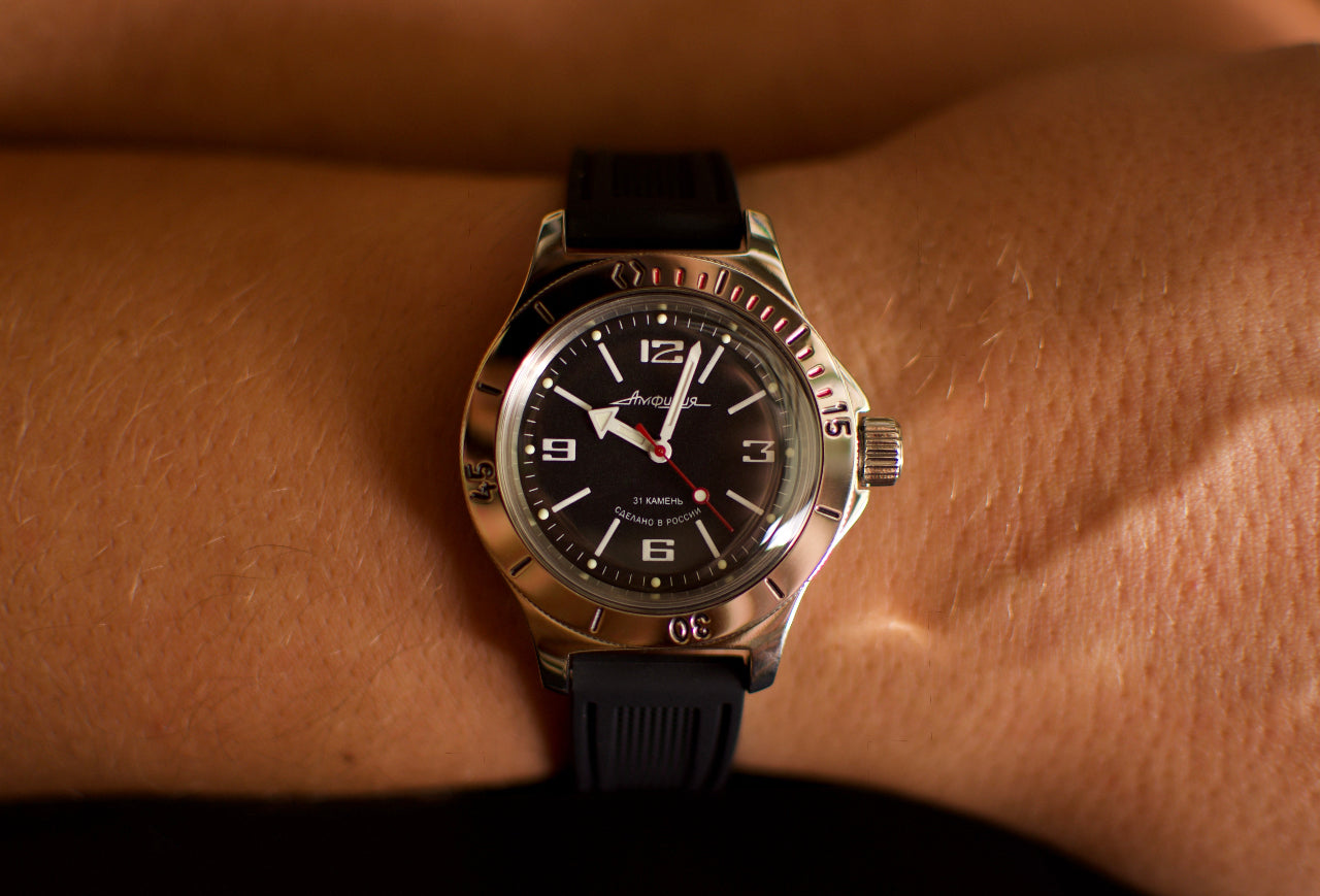Vostok Amphibia 120509 Automatic Mechanical Watch | ScubaDudeStore