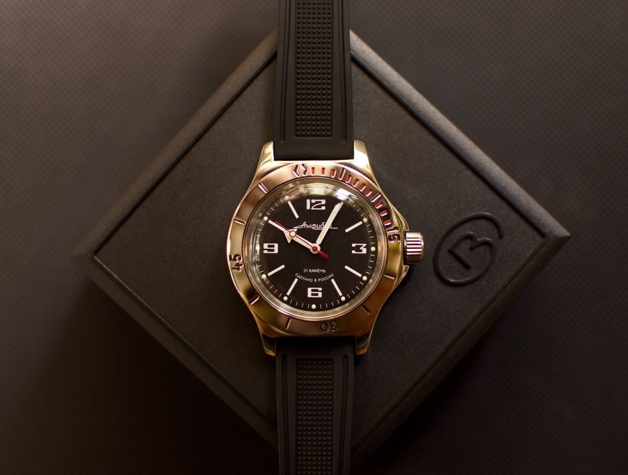 Vostok Amphibia 120509 Automatic Mechanical Watch | ScubaDudeStore