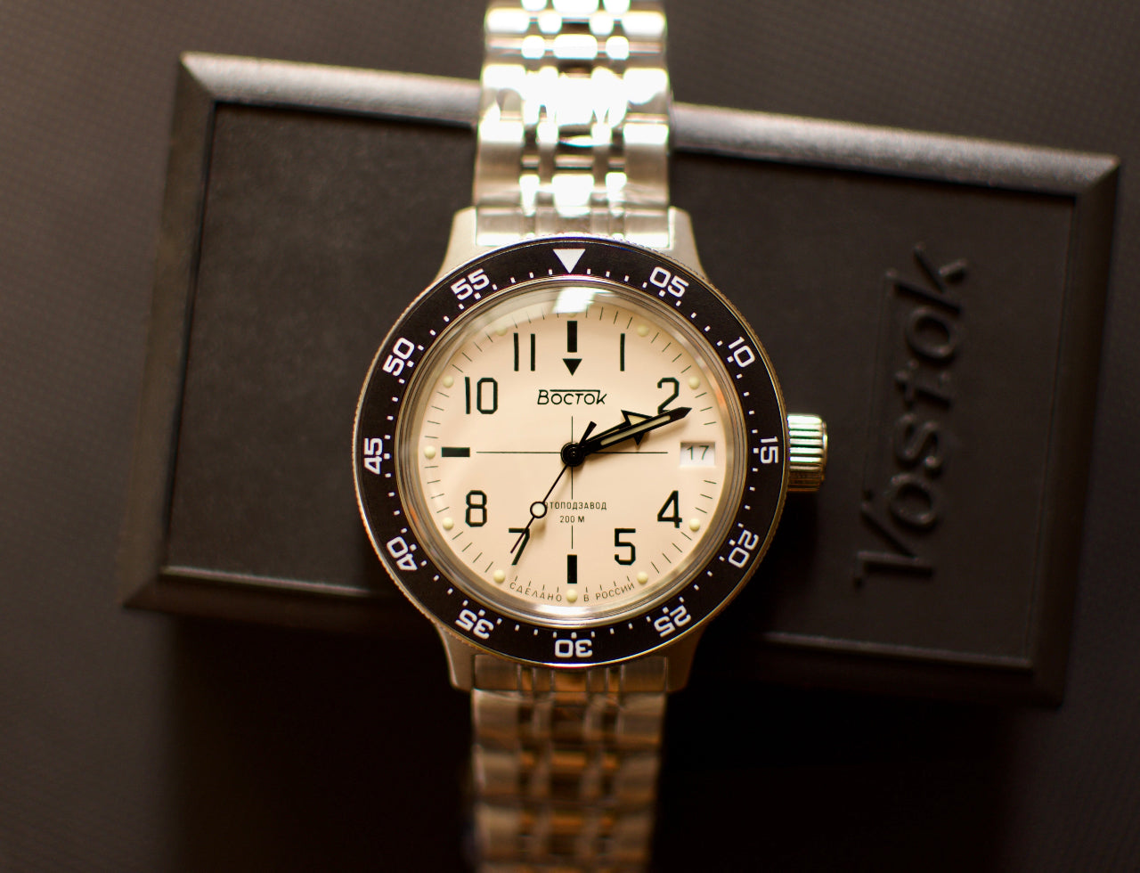 Vostok Amphibia Watches | Vostok Amphibia 720070 Antarctica | ScubaDudeStore