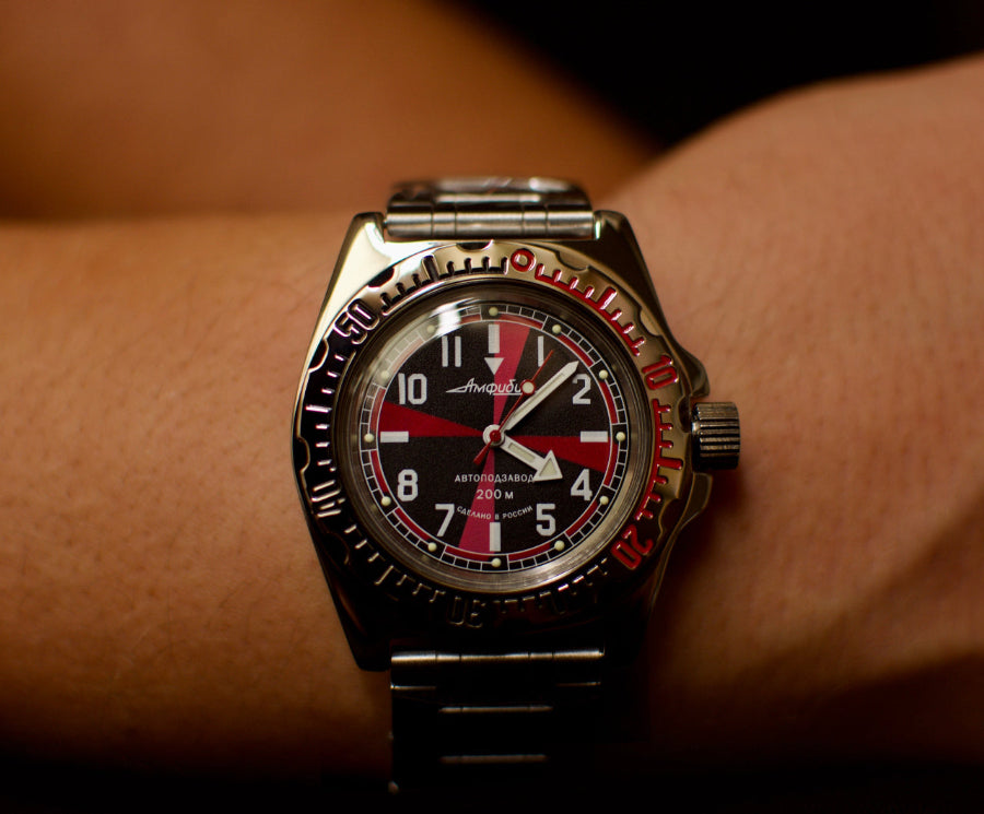 Vostok Amphibia 110650 Radio Room Watch | ScubaDudeStore