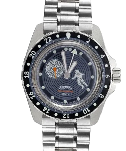Vostok Amphibia Watch  2426.12/14038G Cosmodiver Mercury [Exclusive]| Scubadudestore 