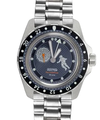 Vostok Amphibia Watch  2426.12/14038G Cosmodiver Mercury [Exclusive]| Scubadudestore 