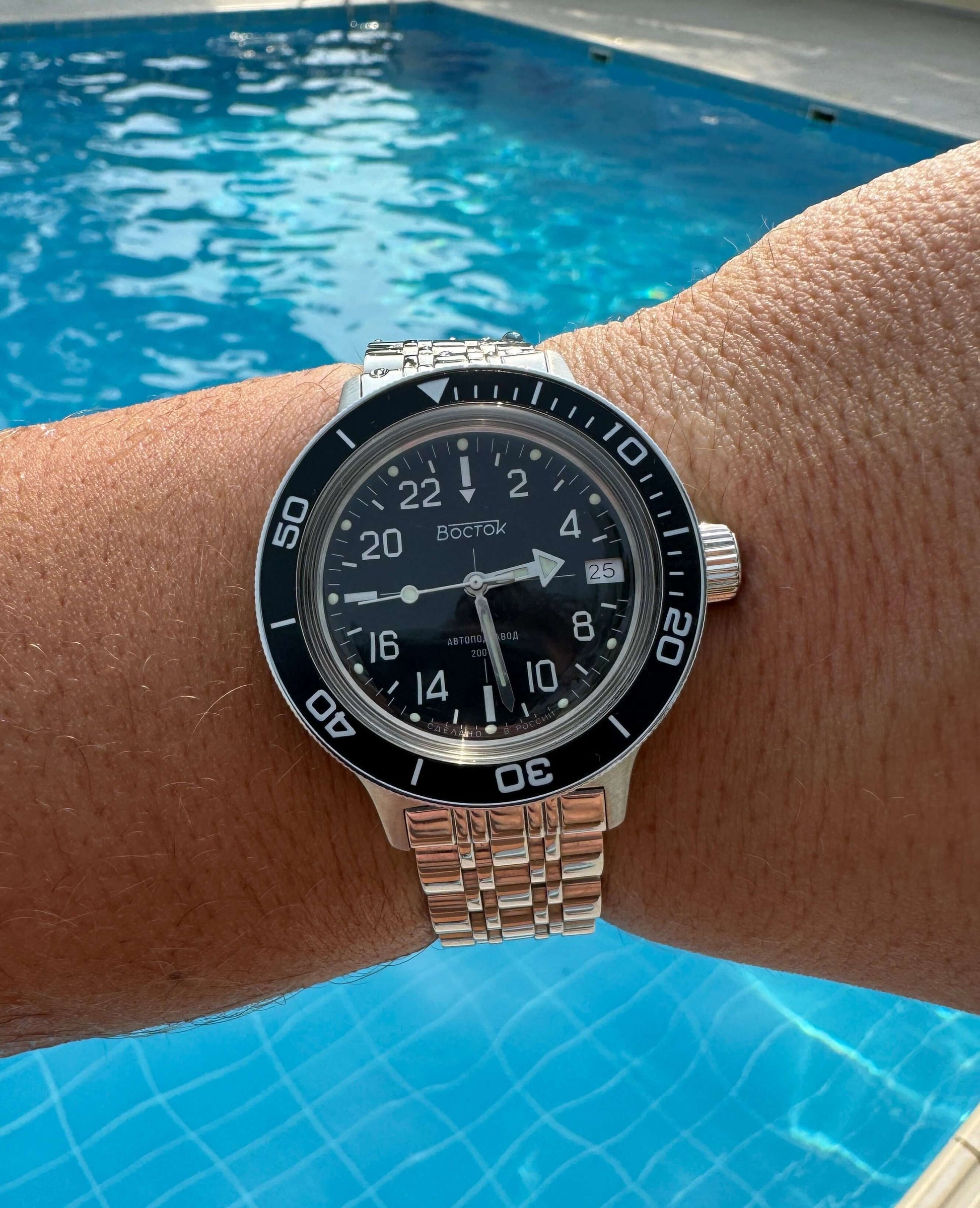 VOSTOK AMPHIBIA OROLOGIO Vintage Sovietico Diver Automatico URSS EUR 65 VOSTOK AMPHIBIA OROLOGIO Vintage Sovietico Diver Automatico URSS EUR 65