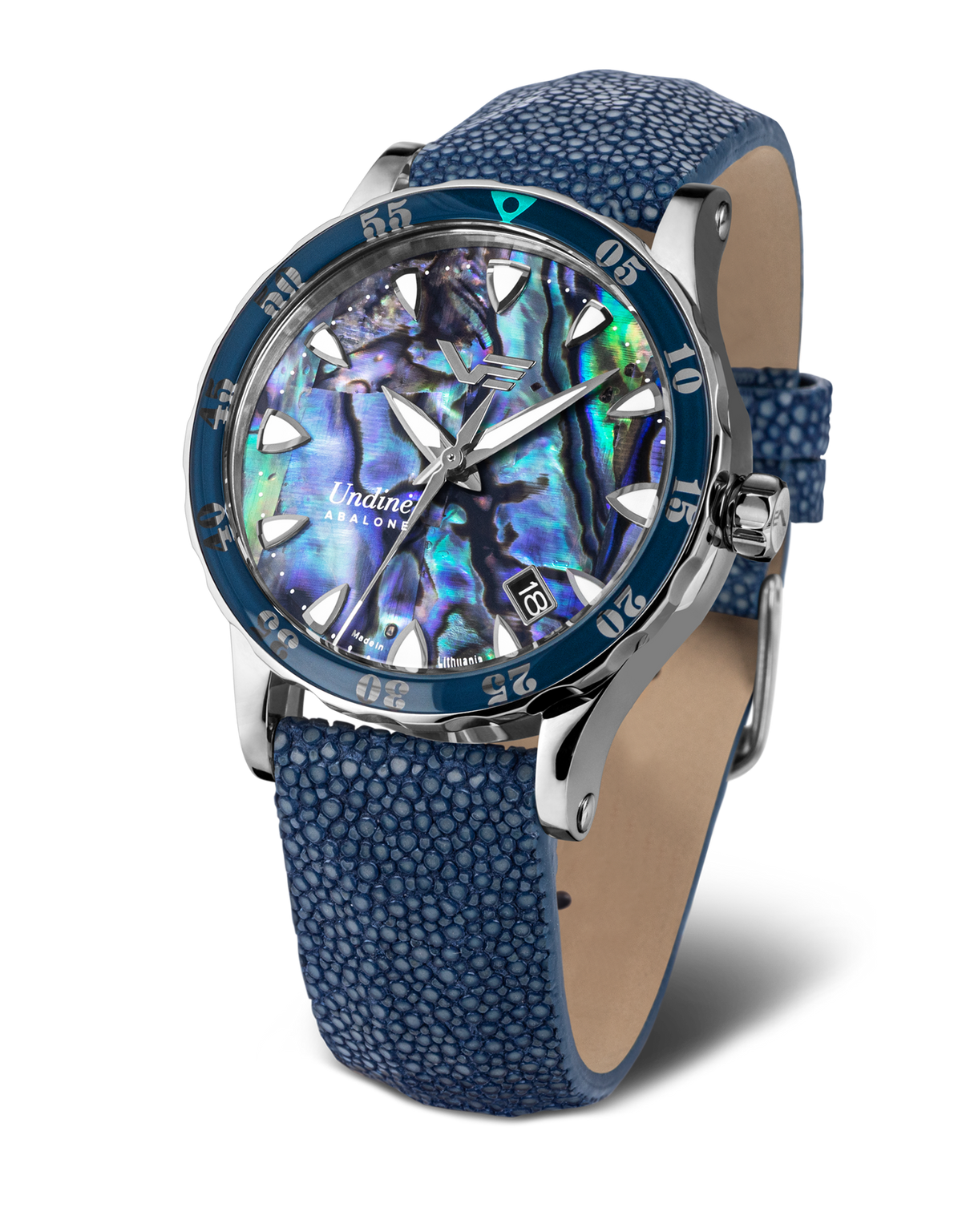 Vostok Europe Undiné ABALONE NH35-515A757 Watch | Scubadudestore 