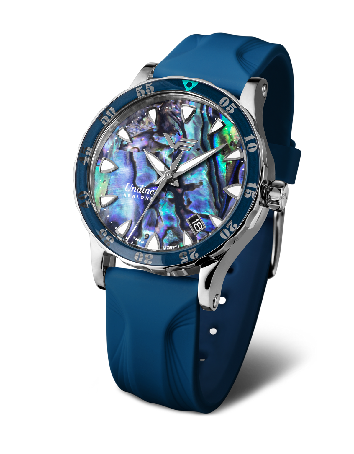Vostok Europe Undiné ABALONE NH35-515A757 Watch | Scubadudestore 