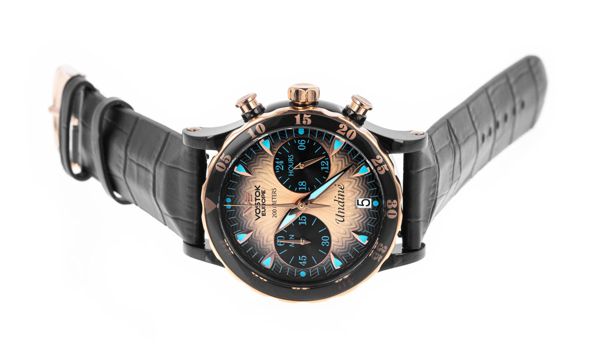 Vostok Europe Undiné Chronograph VK64-515E627 | Scubadudestore