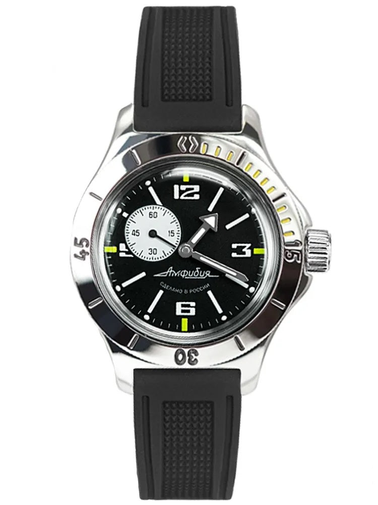 Vostok Amphibia 12073B Self-winding Watch | Scubadudestore