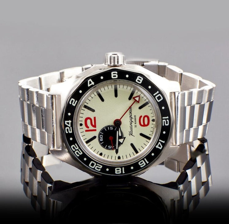 Vostok Komandirskie 03099A GMT Watch