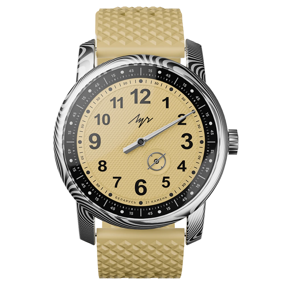 Luch Damascus Steel 77490694 Watch | Scubadudestore