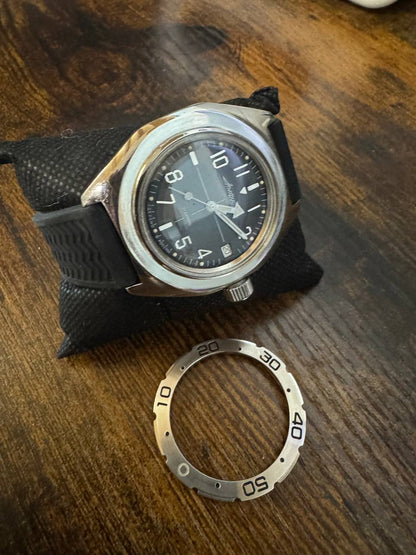 Vostok Amphibia 670921 Classic Watch For Parts or Repair