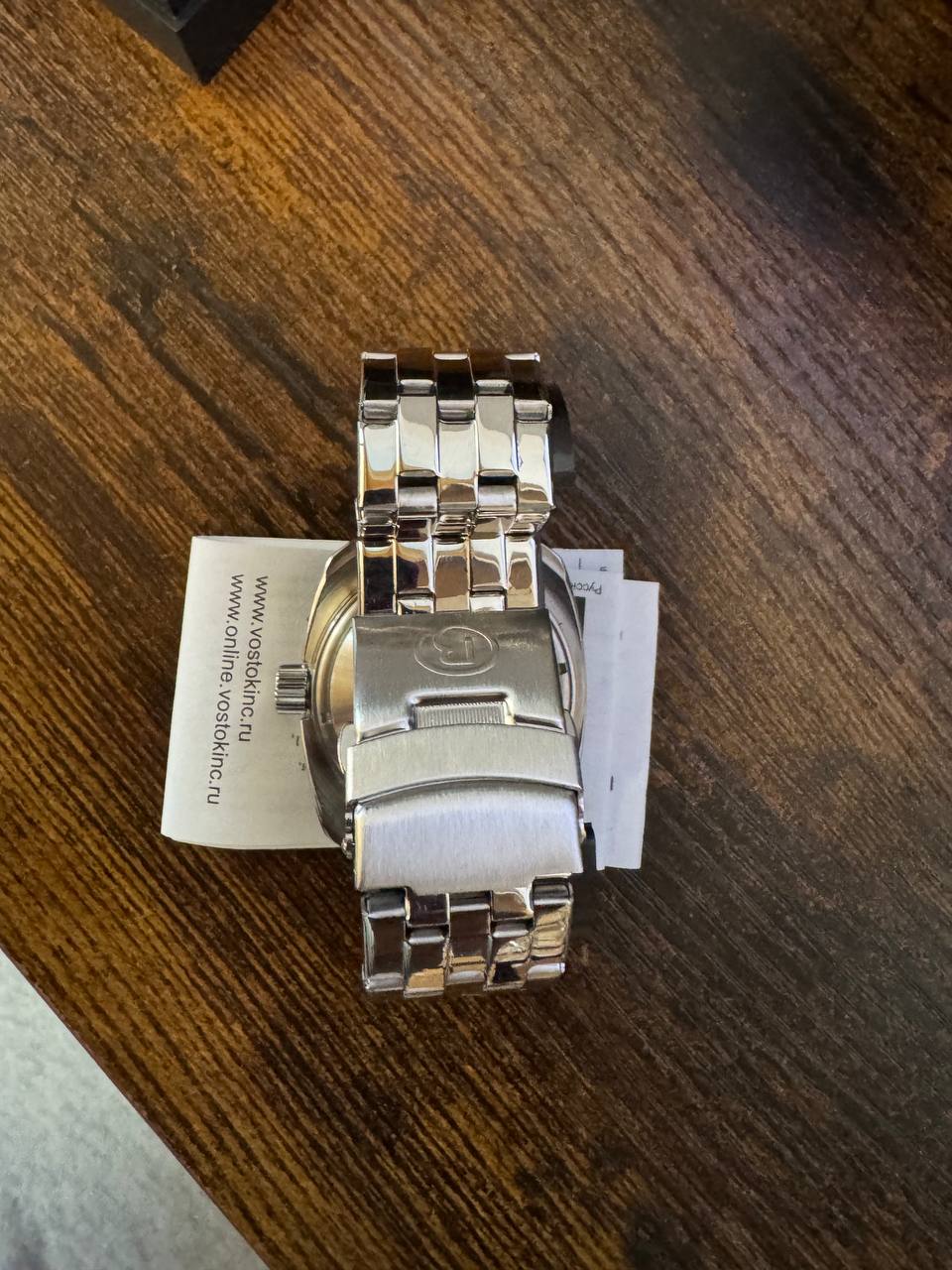 Vostok Amphibia 710059 Scuba Dude Watch For Parts or Repair