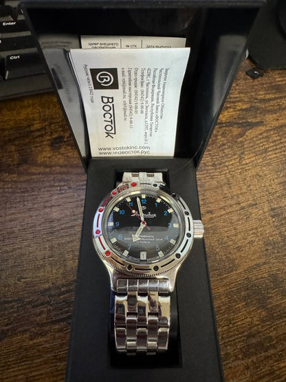 Vostok Amphibia 420268 Watch USED