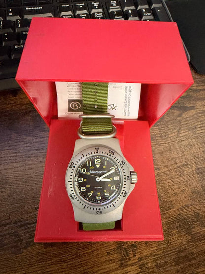 Vostok Komandirskie 280683 Watch For Parts or Repair