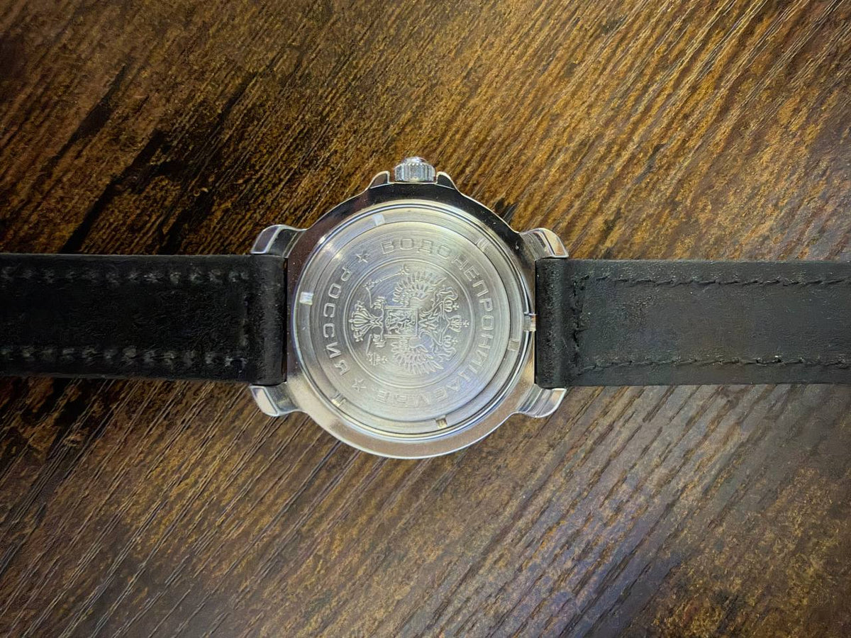 Vostok Komandirskie 811289 Submarine Watch For parts or Repair