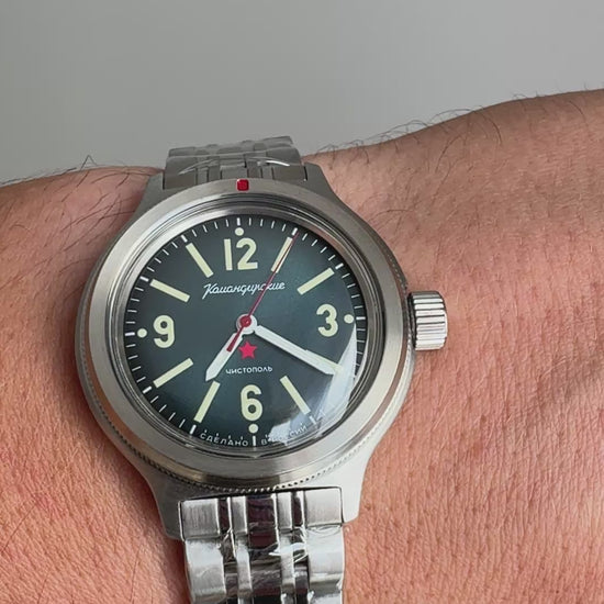 Vostok Komandirskie 72047A Automatic Watch | Scubadudestore