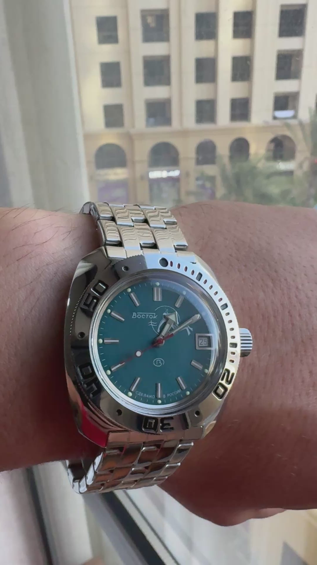 Vostok Amphibia 710059 | Amphibia 710059 Watch | ScubaDudeStore