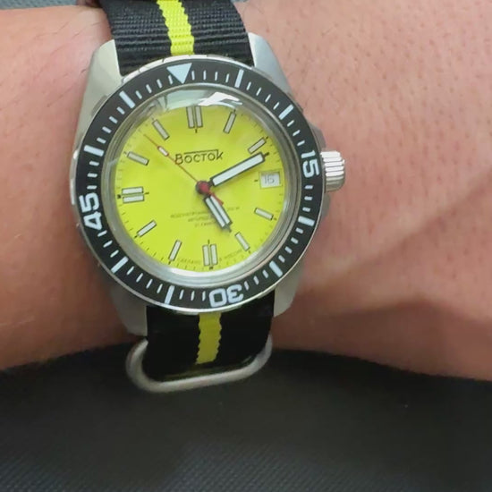 Vostok Amphibia Tourist 14050B Watch | Scubadudestore