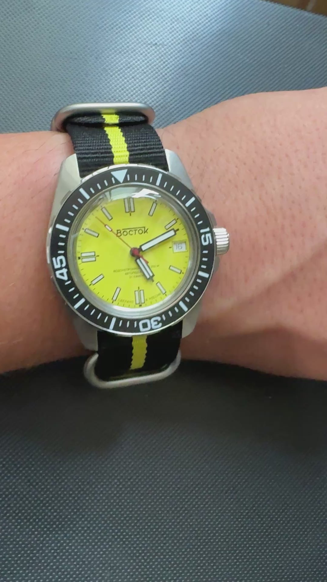 Vostok Amphibia Tourist 14050B Watch | Scubadudestore