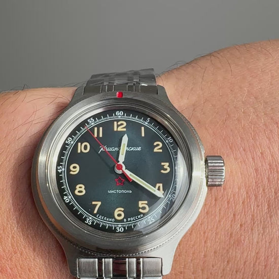 Vostok Komandirskie 72046A Exclusive Model Watch | Scubadudestore