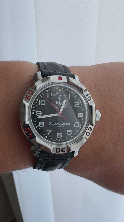 Vostok Komandirskie 811956 Marine Corps Watch | Scubadudestore