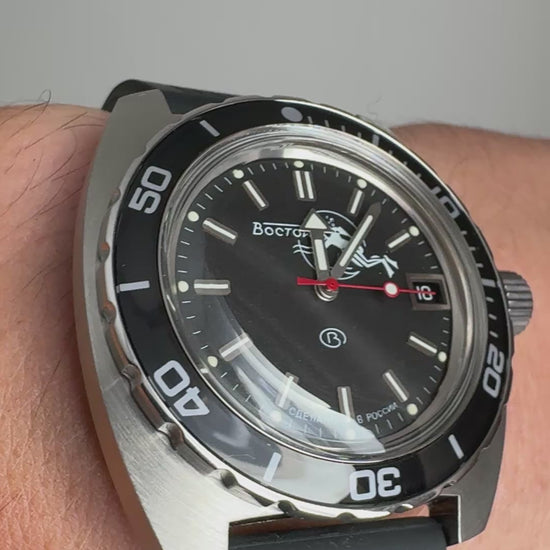 Vostok Amphibia 170600 Scuba Dude Watch | Scubadudestore