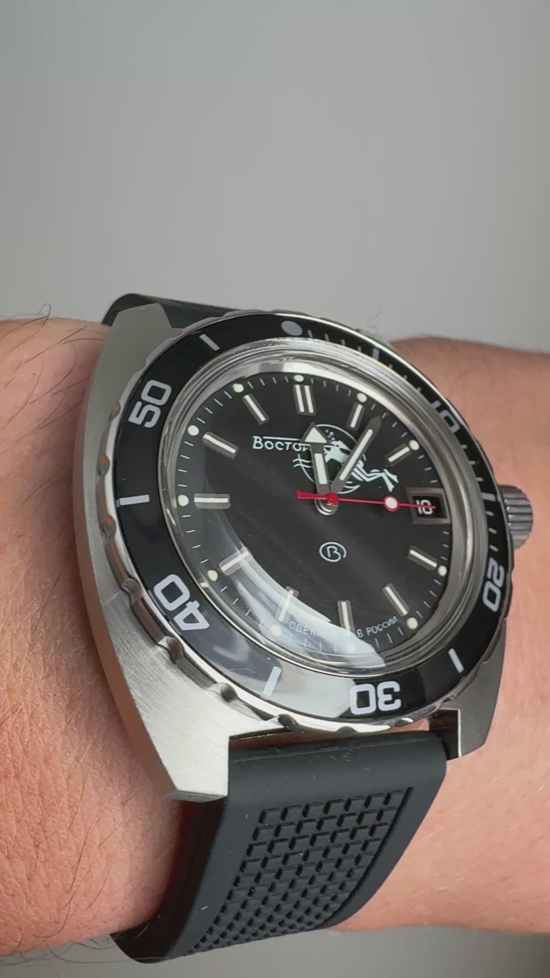 Vostok Amphibia 170600 Scuba Dude Watch | Scubadudestore