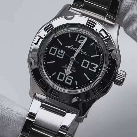 Vostok Amphibia 100819 Mechanical Diving Watch | Scubadudestore