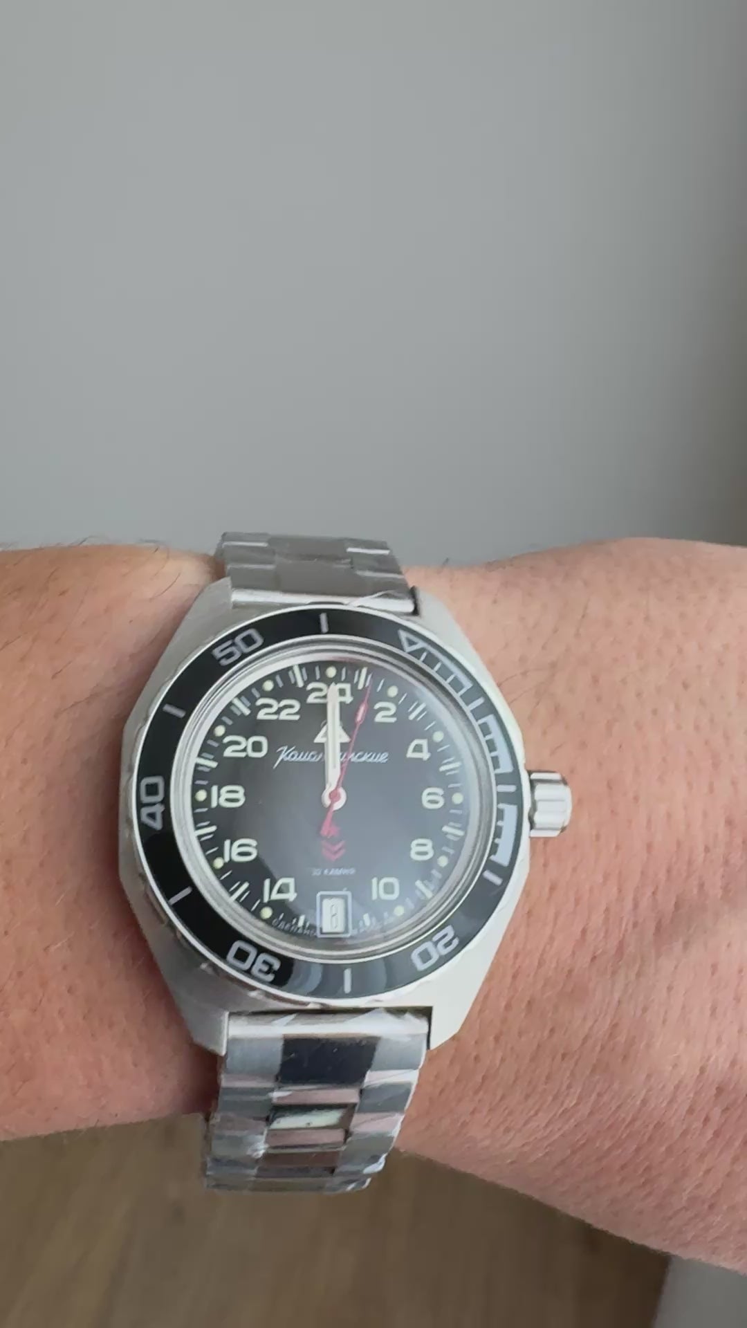 Vostok Komandirskie 650541 24-Hour Watch | ScubaDudeStore