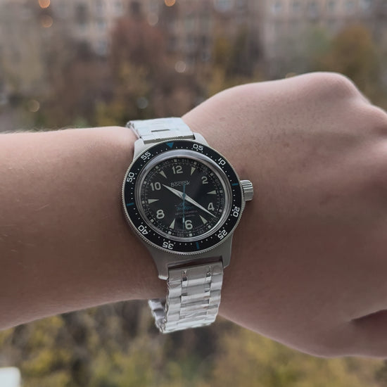 Vostok Amphibia 74042V Elbrus Watch | Scubadudestore
