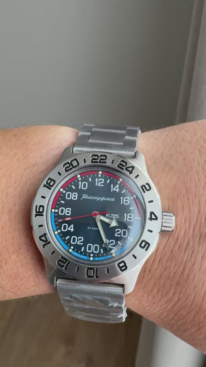 Vostok Komandirskie K-35 | 24-Hour Watch | ScubaDudeStore