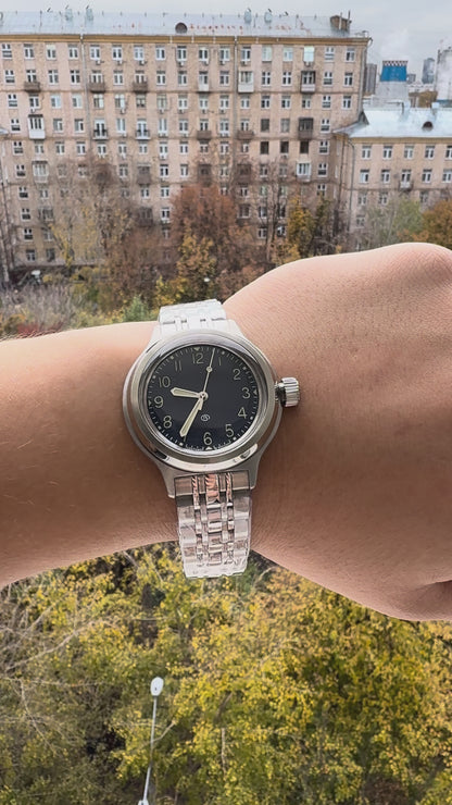 Vostok Amphibia 720888 Automatic Tank Watch | Scubadudestore