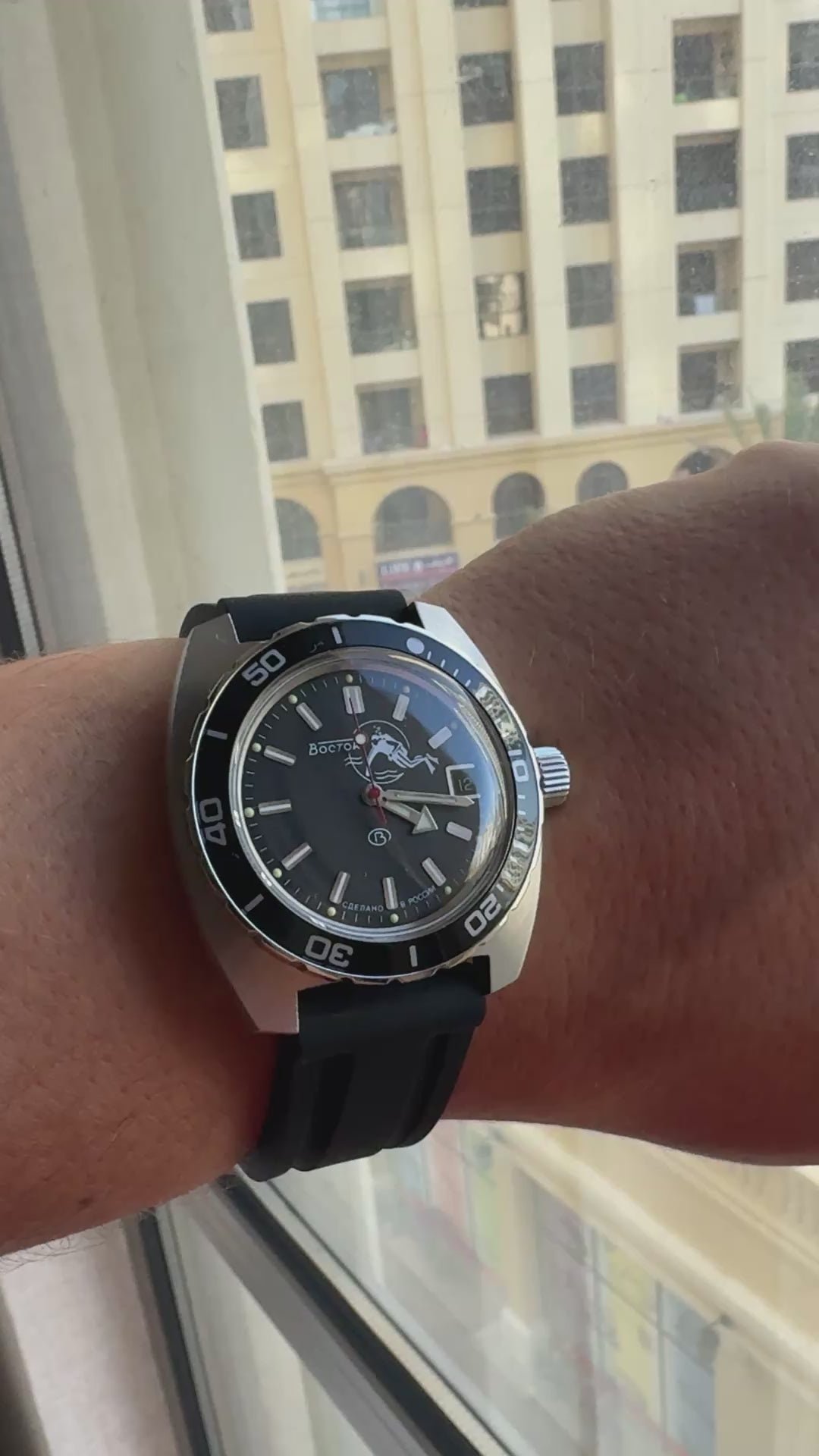 Vostok Amphibia 170600 Scuba Dude Watch | ScubaDudeStore