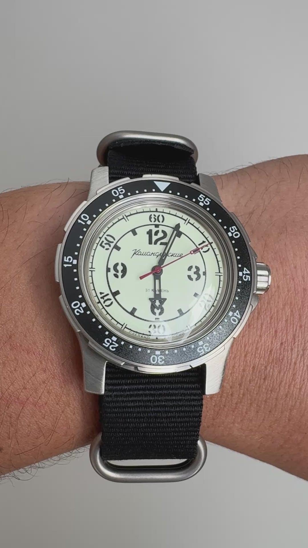 Vostok Komandirskie 18088A Automatic Watch| Scubadudestore