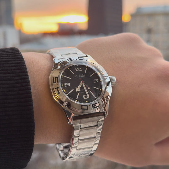 Vostok Amphibia 100510 Watch | Scubadudestore 