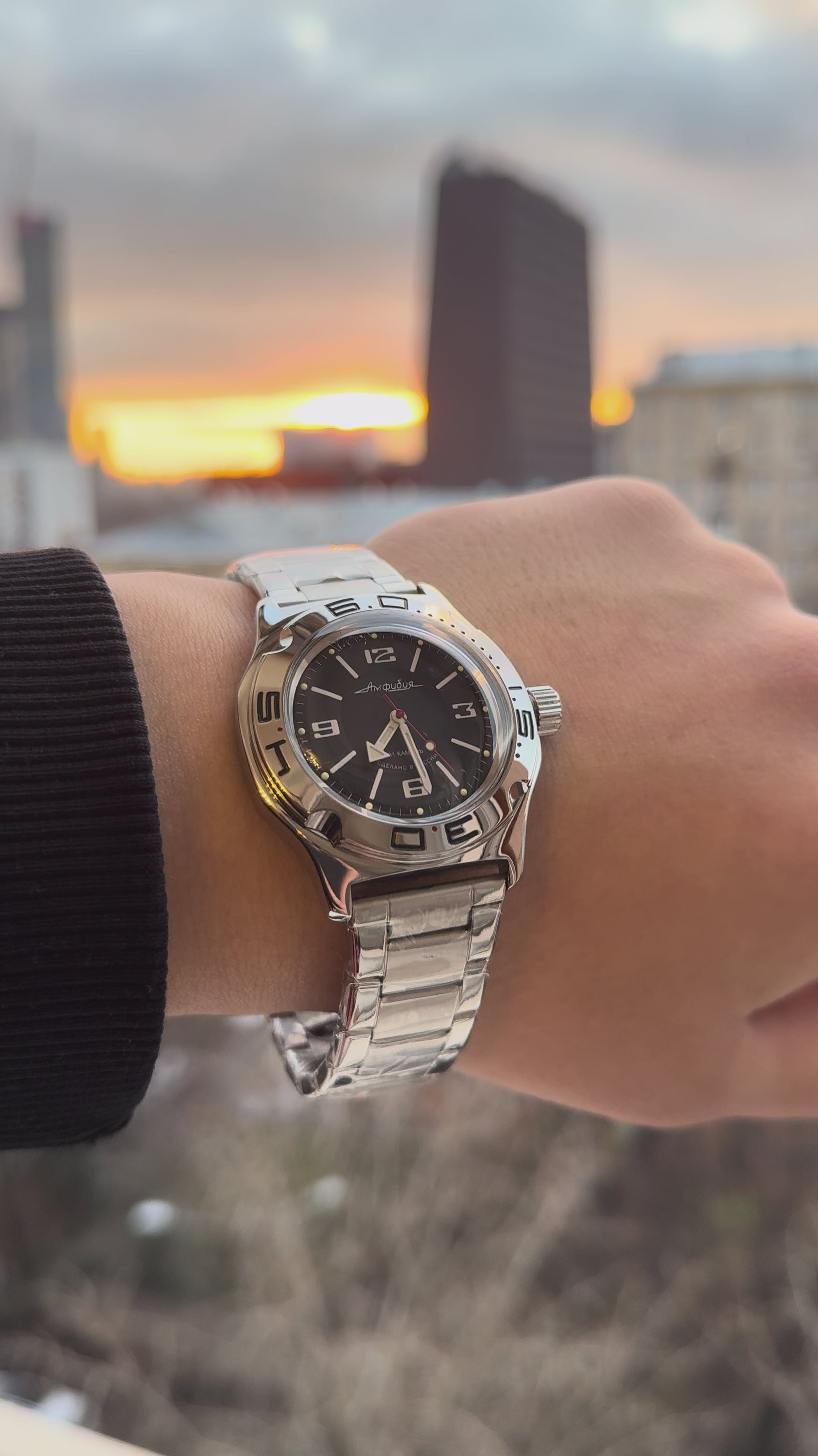 Vostok Amphibia 100510 Watch | Scubadudestore 