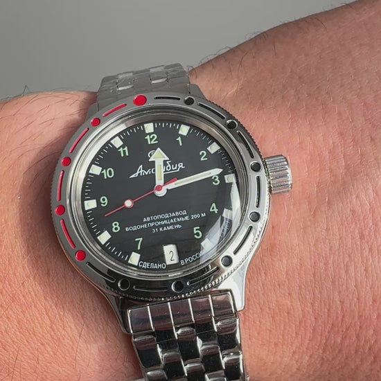 Vostok Amphibia 420269 Military Diver Watch | Scubadudestore