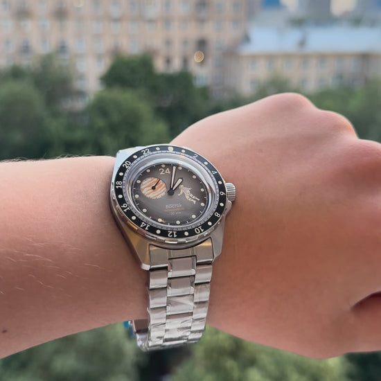 Vostok Amphibia 14068G Cosmodiver Venus Watch [Exclusive] | Scubadudestore