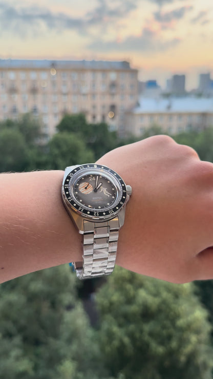Vostok Amphibia 14068G Cosmodiver Venus Watch [Exclusive] | Scubadudestore