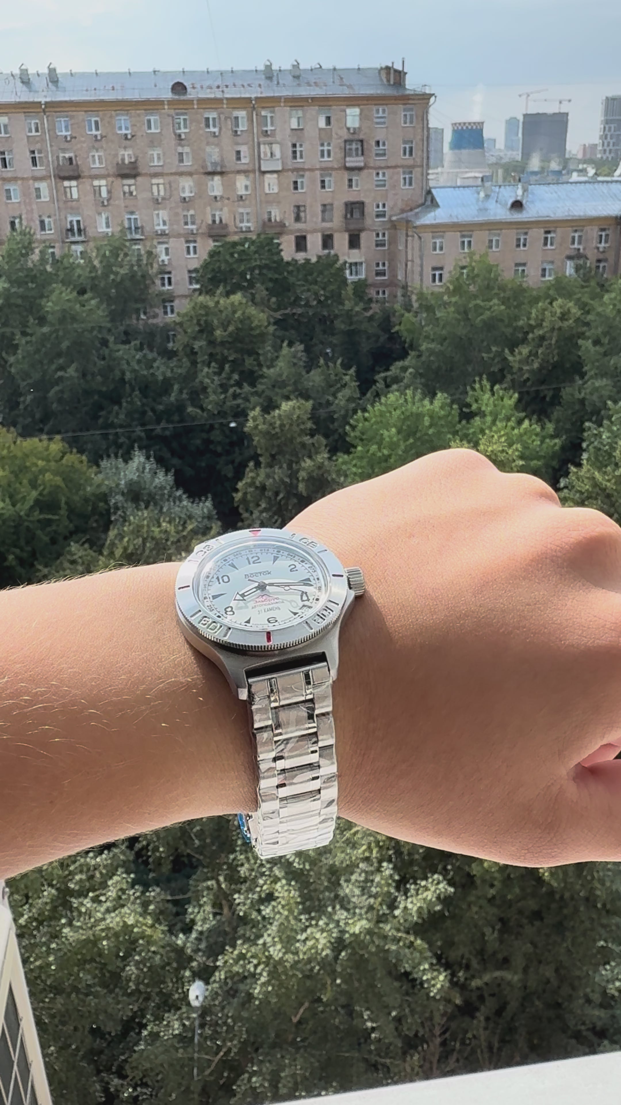 Vostok Amphibia 74090B Elbrus Watch | Scubadudestore – ScubaDudeStore
