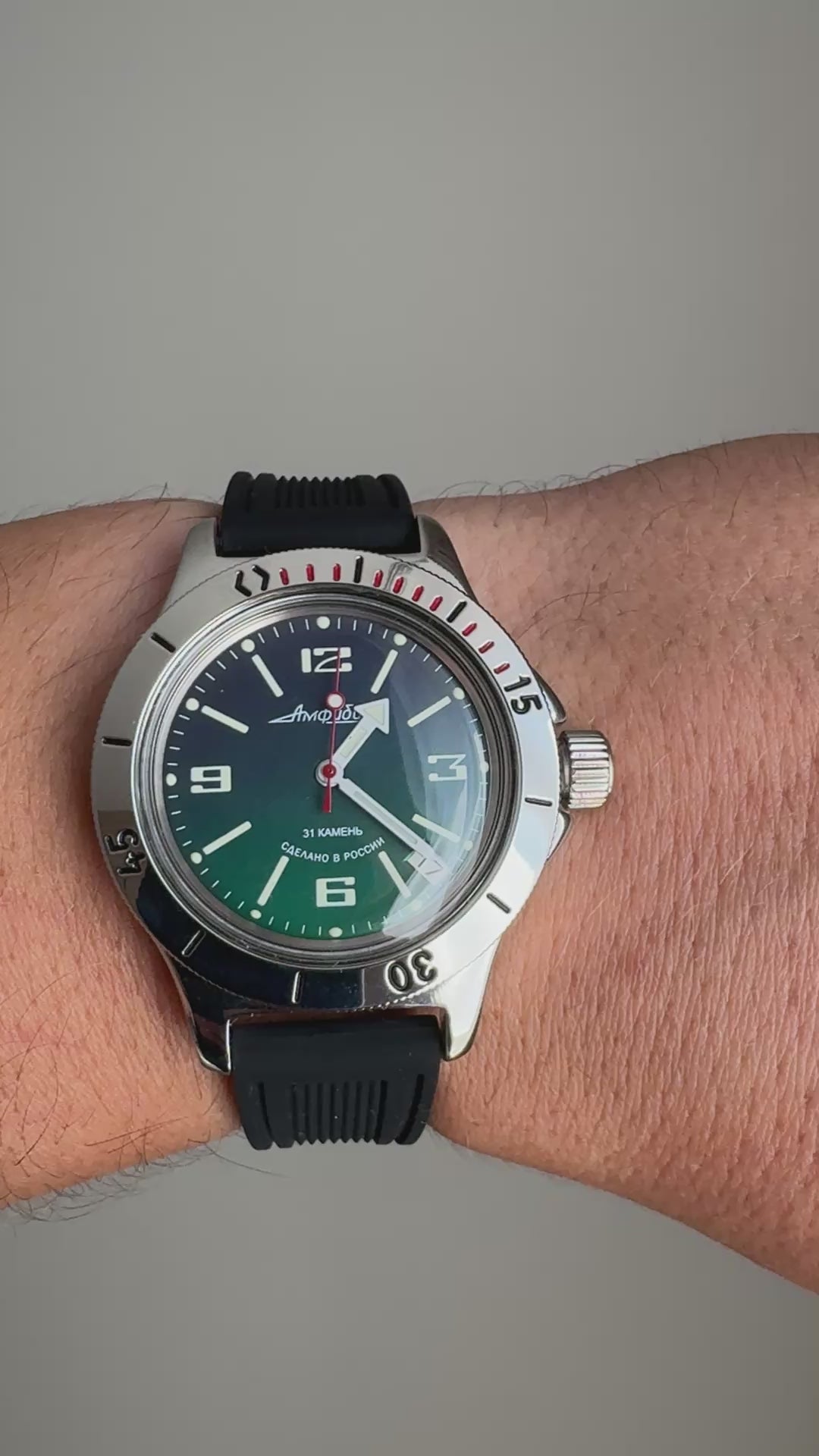 Vostok Amphibia 120848 Watch | Scubadudestore