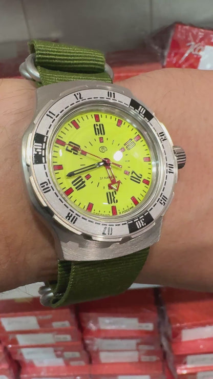 Vostok Amphibia 16032V Watch Pripyat Chernobyl
