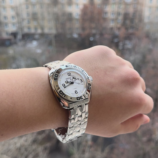 Vostok Amphibia 710920 Scuba Dude Watch | Scubadudestore