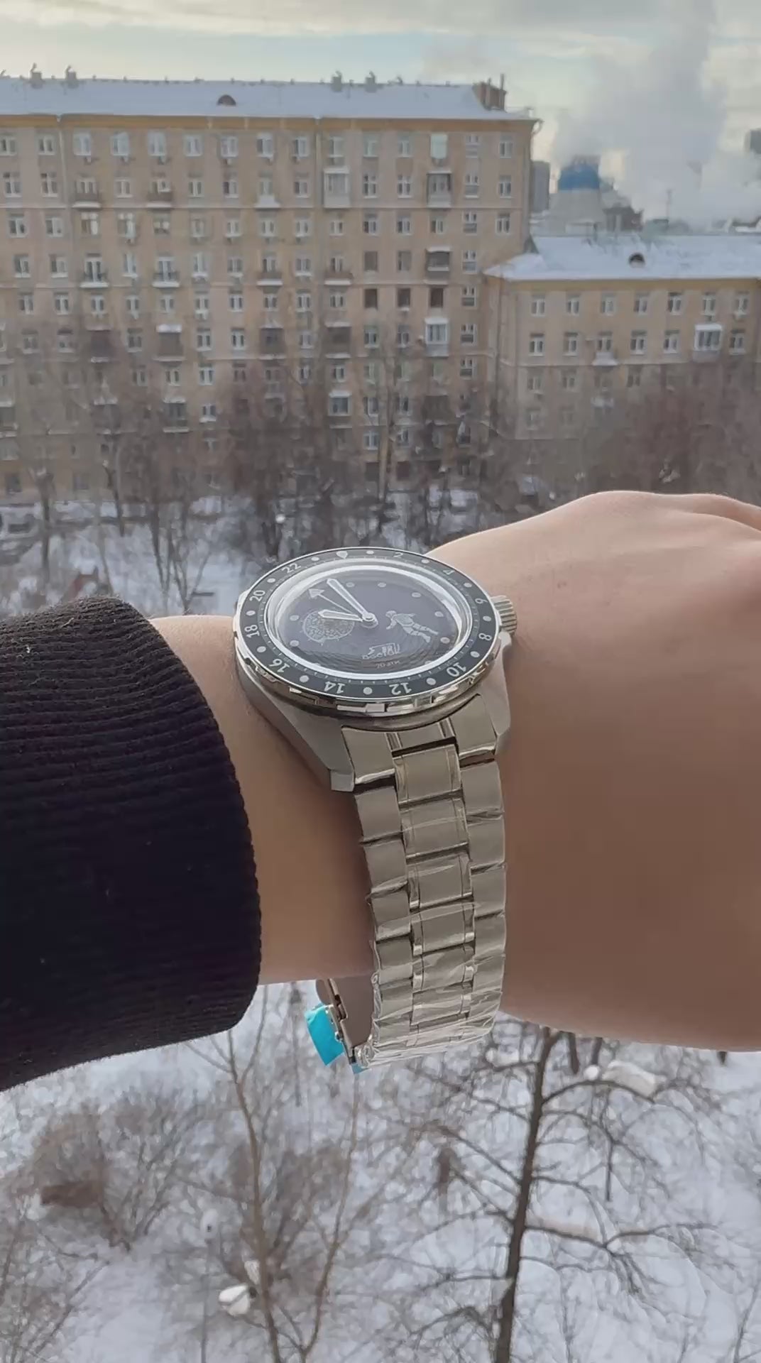 Vostok Amphibia 14038G Cosmodiver Mercury Watch – ScubaDudeStore