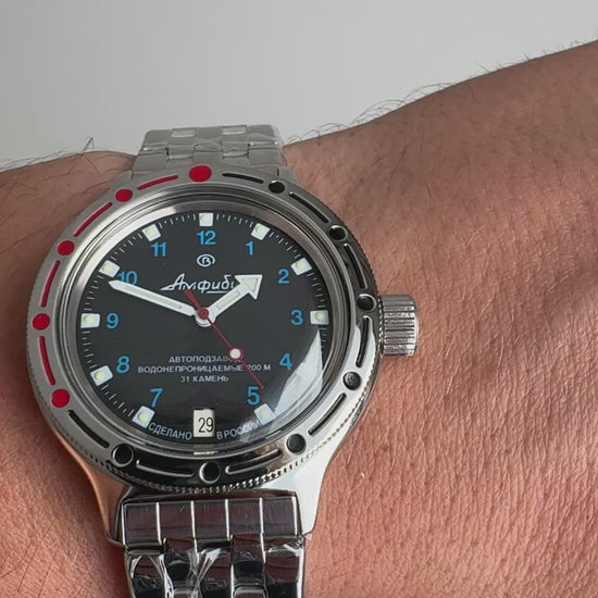 Vostok Amphibia 420268 Mechanical Automatic Watch | Scubadudestore
