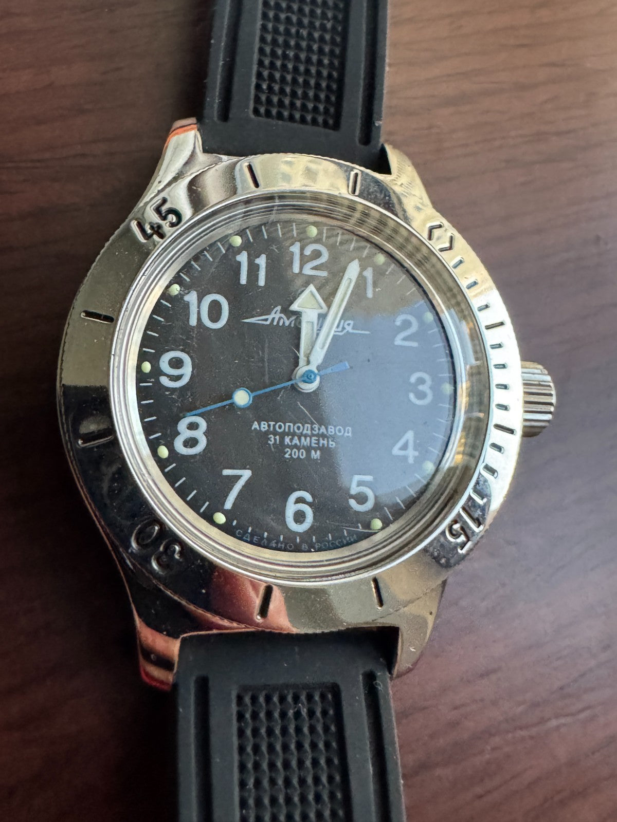 Vostok Amphibia 120811 Automatic Diver Watch USED | ScubaDudeStore