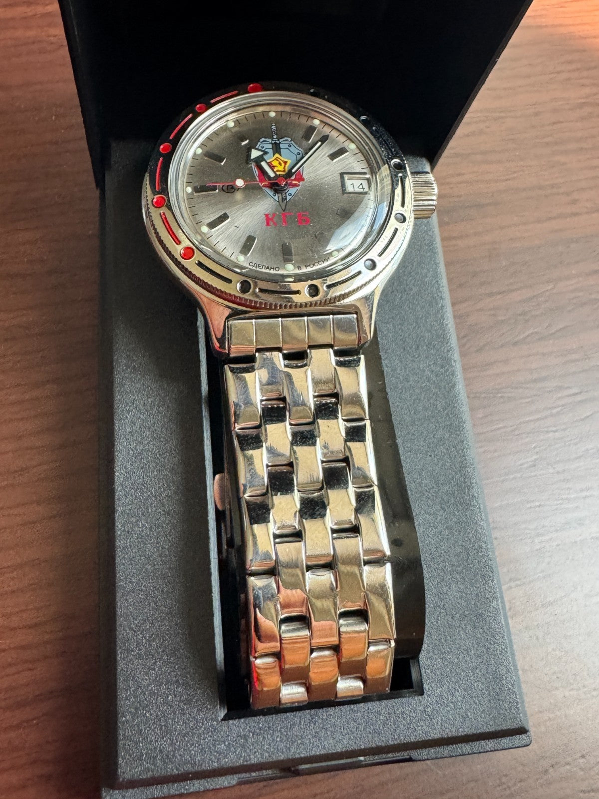Vostok Amphibia 420892 KGB USSR Watch USED | Scubadudestore