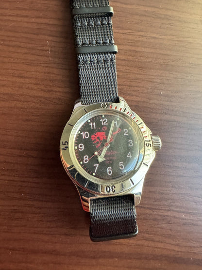 Vostok Amphibia 120657 Scuba Dude Watch USED | ScubaDudeStore